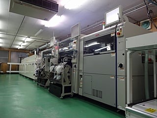 High-density implementation such as minute parts (0402) and the high inspection system